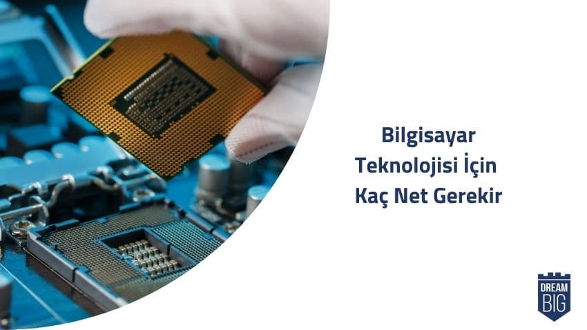 Bilgisayar Teknolojisi İçin Kaç Net Gerekir · Dream Big