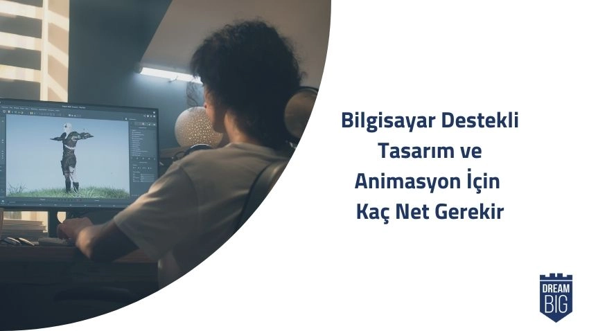 Bilgisayar Destekli Tasarım ve Animasyon İçin Kaç Net Gerekir · Dream Big