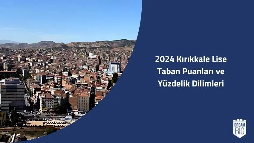 2024 Kırıkkale Lise Taban Puanları ve Yüzdelik Dilimleri · Dream Big