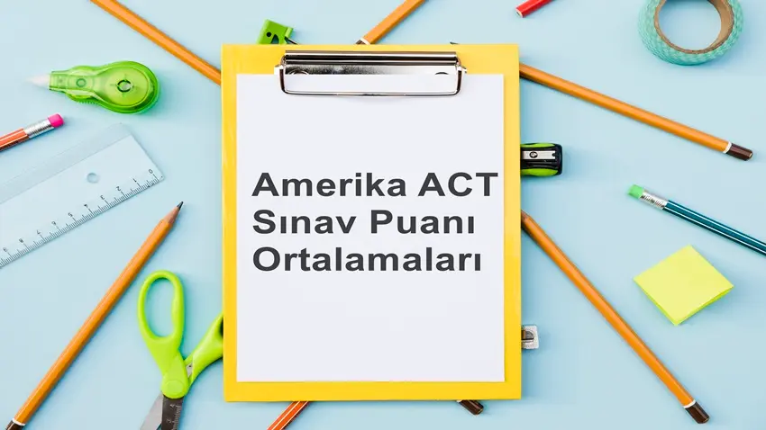 Amerika ACT Sınav Puanı Ortalamaları · Dream Big