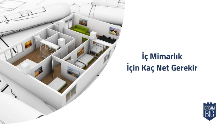 İç Mimarlık İçin Kaç Net Gerekir · Dream Big