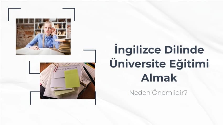 İngilizce Dilinde Üniversite Eğitimi Almak Neden Önemlidir? · Dream Big