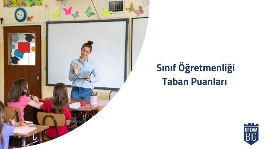 Sınıf Öğretmenliği 2024 Taban Puanları ve Başarı Sıralamaları · Dream Big