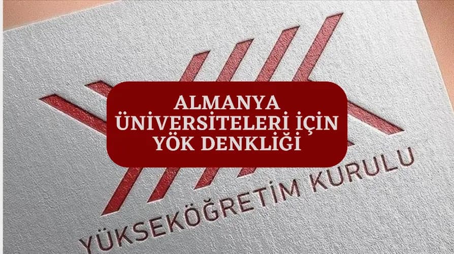 Almanya Üniversiteleri için YÖK Denkliği · Dream Big