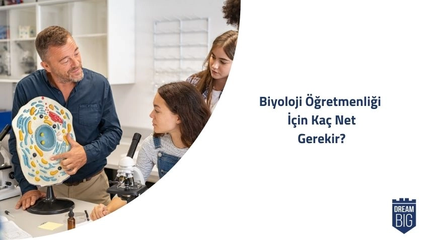 Biyoloji Öğretmenliği için Kaç Net Gerekir · Dream Big
