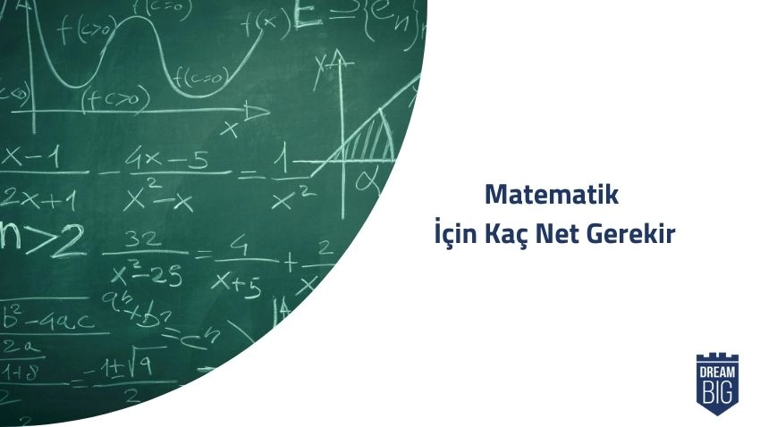 Matematik İçin Kaç Net Gerekir · Dream Big