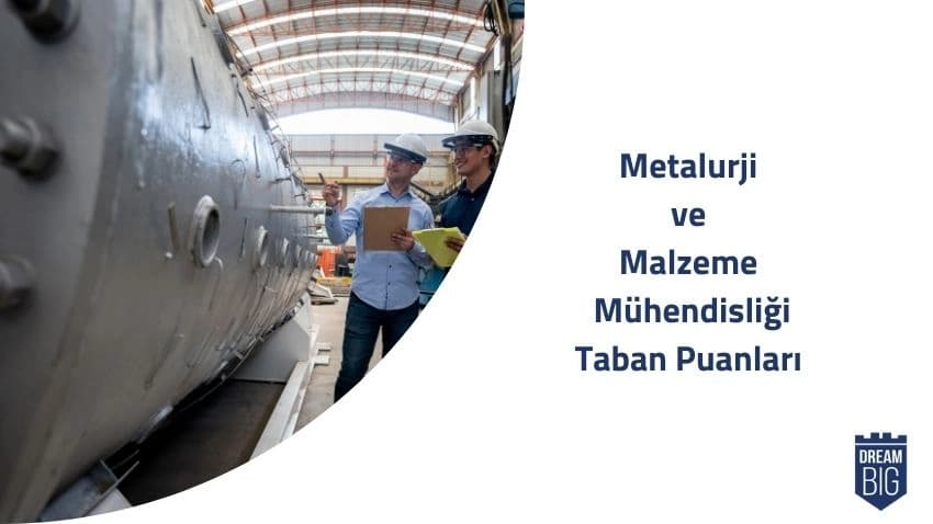 Metalurji ve Malzeme Mühendisliği 2024 Taban Puanları ve Başarı Sıralamaları · Dream Big
