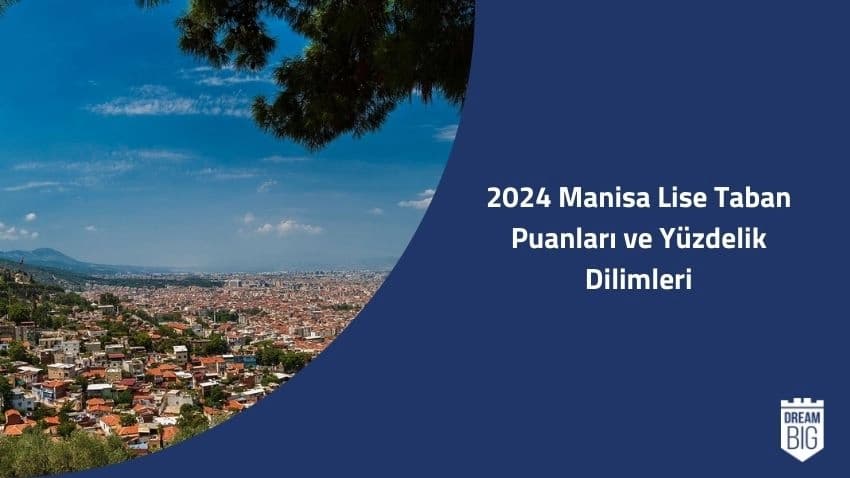 2024 Manisa Lise Taban Puanları ve Yüzdelik Dilimleri · Dream Big