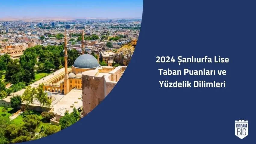 2024 Şanlıurfa Lise Taban Puanları ve Yüzdelik Dilimleri · Dream Big