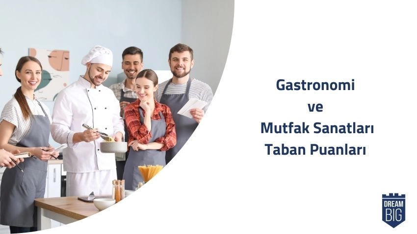 Gastronomi ve Mutfak Sanatları (4 Yıllık) 2024 Taban Puanları ve Başarı Sıralamaları · Dream Big