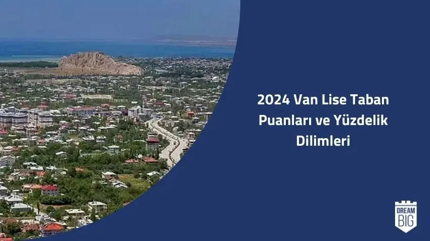 2024 Van Lise Taban Puanları ve Yüzdelik Dilimleri · Dream Big