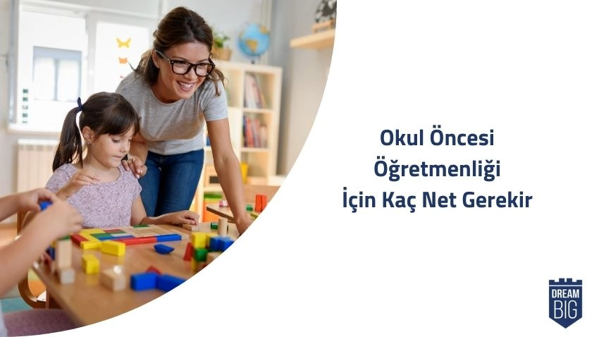 Okul Öncesi Öğretmenliği İçin Kaç Net Gerekir · Dream Big