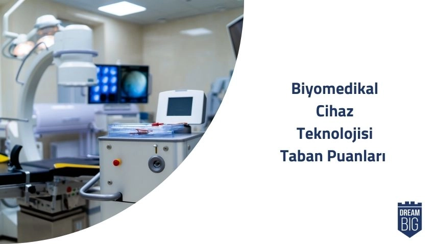 Biyomedikal Cihaz Teknolojisi 2024 Taban Puanları ve Başarı Sıralamaları · Dream Big