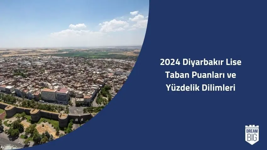 2024 Diyarbakır Lise Taban Puanları ve Yüzdelik Dilimleri · Dream Big