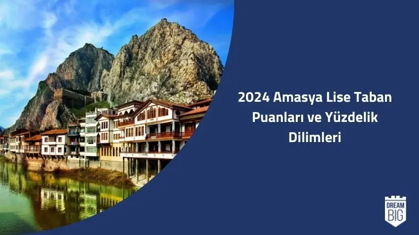 2024 Amasya Lise Taban Puanları ve Yüzdelik Dilimleri · Dream Big