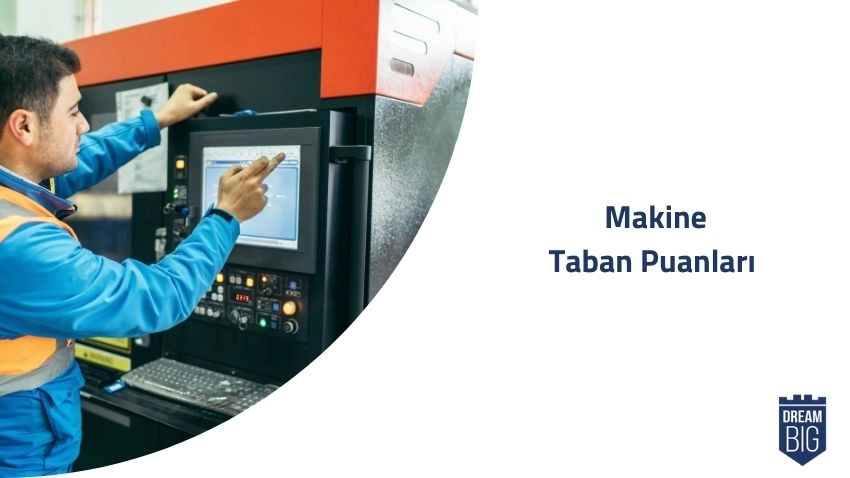 Makine 2024 Taban Puanları ve Başarı Sıralamaları · Dream Big