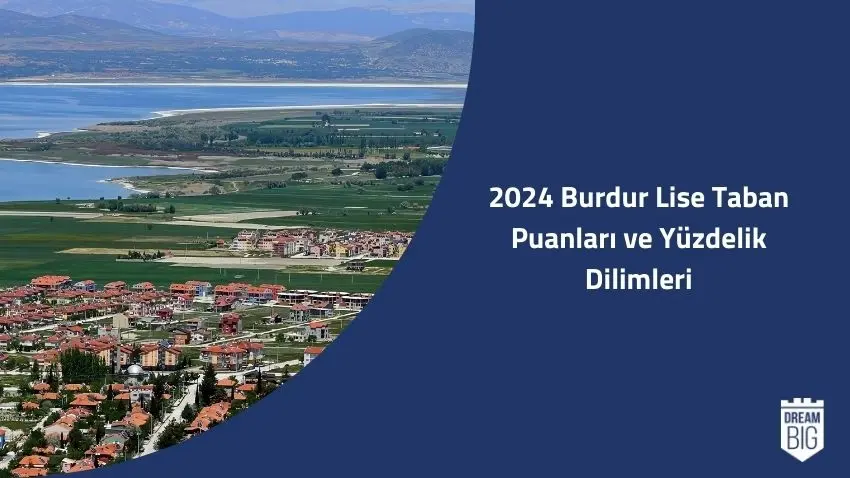 2024 Burdur Lise Taban Puanları ve Yüzdelik Dilimleri · Dream Big