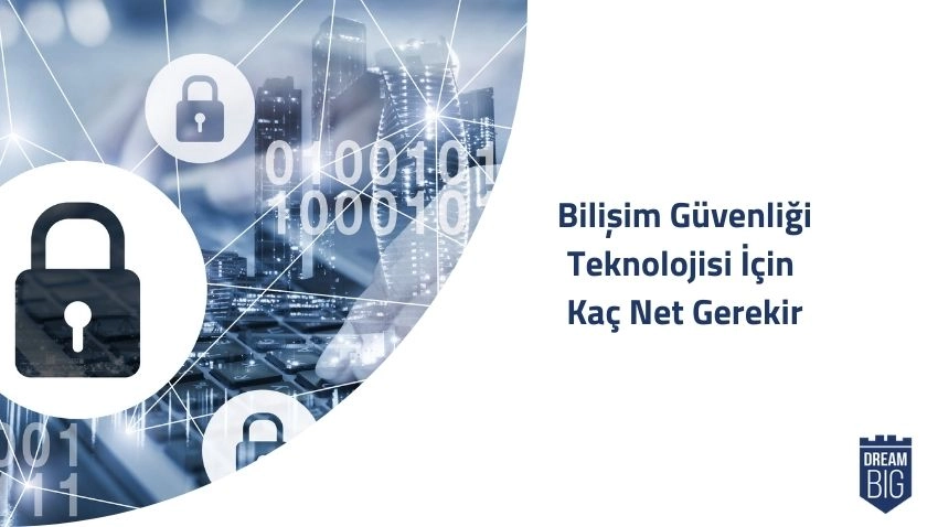 Bilişim Güvenliği Teknolojisi İçin Kaç Net Gerekir · Dream Big
