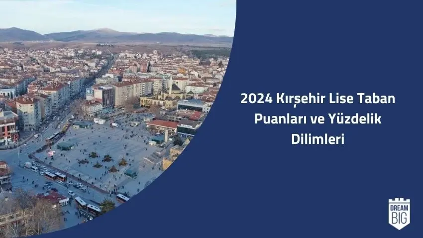 2024 Kırşehir Lise Taban Puanları ve Yüzdelik Dilimleri · Dream Big