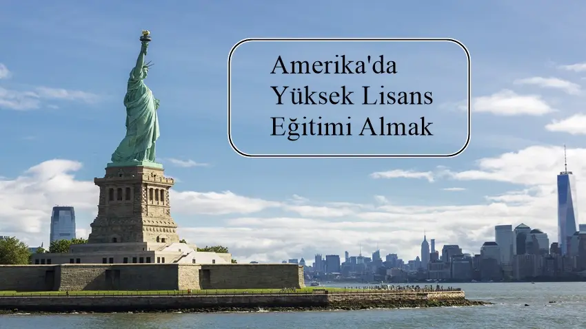 Amerika'da Yüksek Lisans Eğitimi · Dream Big