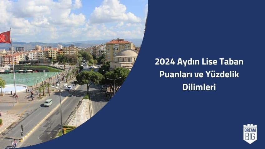 2024 Aydın Lise Taban Puanları ve Yüzdelik Dilimleri · Dream Big